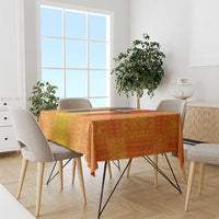 Personalized Romania Flag Day Tablecloth Traditional Pattern Royal Style