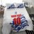 Custom England Football 2024 Road to The Champion Bedding Set Football's Coming Home - Wonder Print Shop