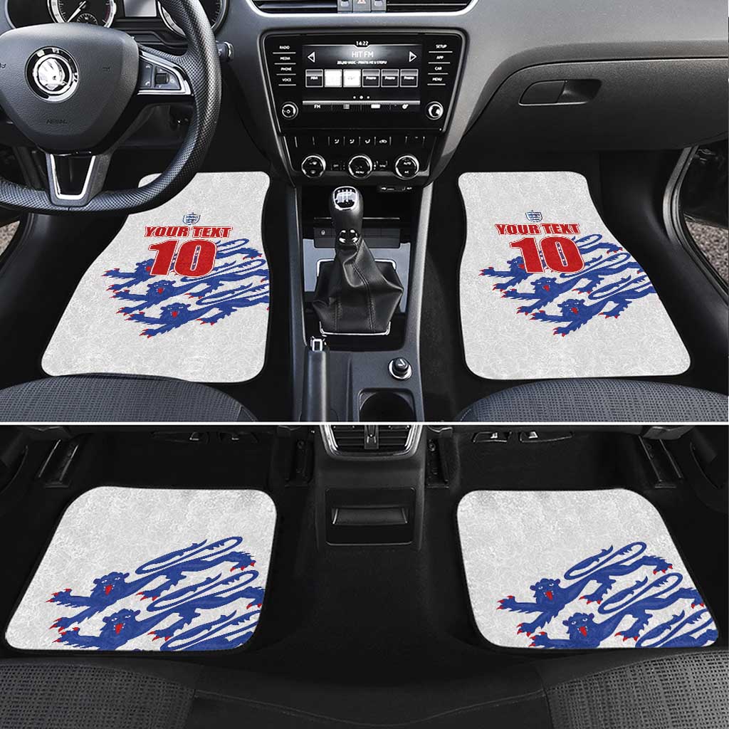 Custom England Football 2024 Road to The Champion Car Mats Football's Coming Home - Wonder Print Shop