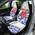 Custom England Football 2024 Road to The Champion Car Seat Cover Football's Coming Home - Wonder Print Shop