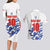 Custom England Football 2024 Road to The Champion Couples Matching Long Sleeve Bodycon Dress and Hawaiian Shirt Football's Coming Home - Wonder Print Shop