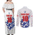 Custom England Football 2024 Road to The Champion Couples Matching Off Shoulder Maxi Dress and Long Sleeve Button Shirt Football's Coming Home - Wonder Print Shop