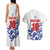 Custom England Football 2024 Road to The Champion Couples Matching Tank Maxi Dress and Hawaiian Shirt Football's Coming Home - Wonder Print Shop