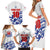 Custom England Football 2024 Road to The Champion Family Matching Short Sleeve Bodycon Dress and Hawaiian Shirt Football's Coming Home - Wonder Print Shop