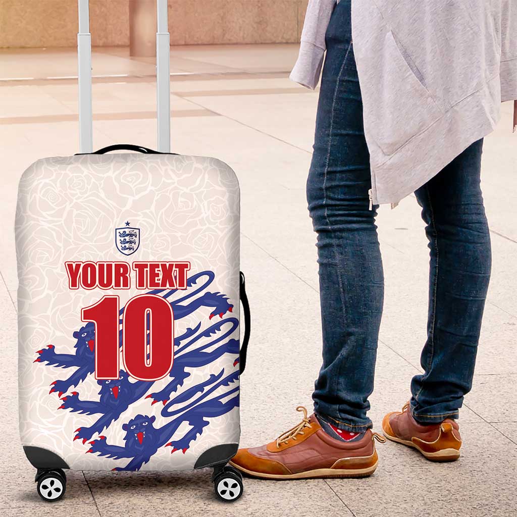 Custom England Football 2024 Road to The Champion Luggage Cover Football's Coming Home - Wonder Print Shop