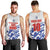 Custom England Football 2024 Road to The Champion Men Tank Top Football's Coming Home - Wonder Print Shop