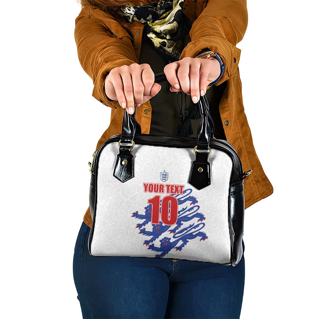 Custom England Football 2024 Road to The Champion Shoulder Handbag Football's Coming Home