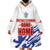 Custom England Football 2024 Road to The Champion Wearable Blanket Hoodie Football's Coming Home