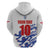 Custom England Football 2024 Road to The Champion Zip Hoodie Football's Coming Home