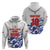 Custom England Football 2024 Road to The Champion Zip Hoodie Football's Coming Home