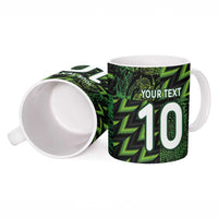 Custom Nigeria Football Ceramic Mug Super Eagles Champions - Wonder Print Shop