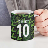 Custom Nigeria Football Ceramic Mug Super Eagles Champions - Wonder Print Shop