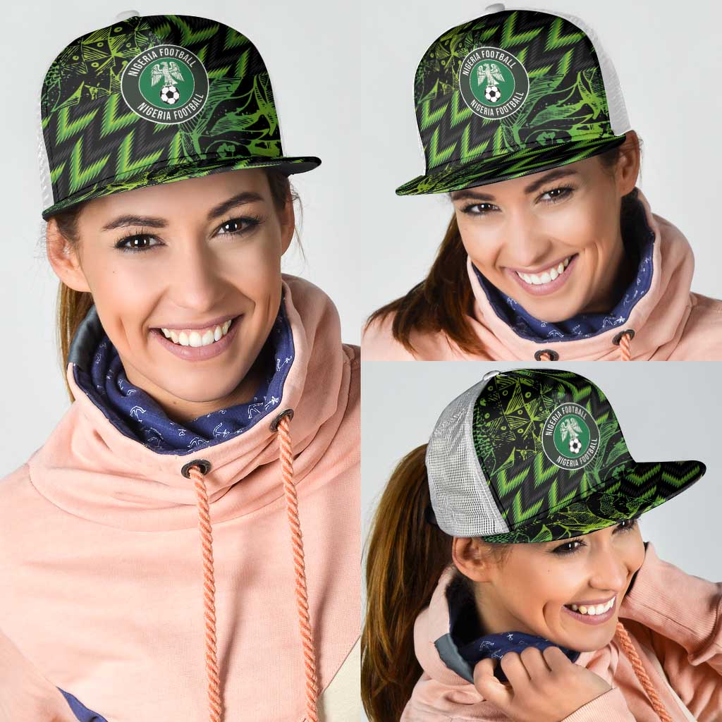 Nigeria Football Mesh Trucker Cap Super Eagles Champions - Wonder Print Shop