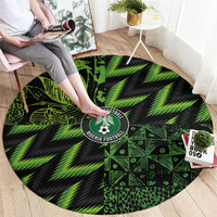 Nigeria Football Round Carpet Super Eagles Champions - Wonder Print Shop