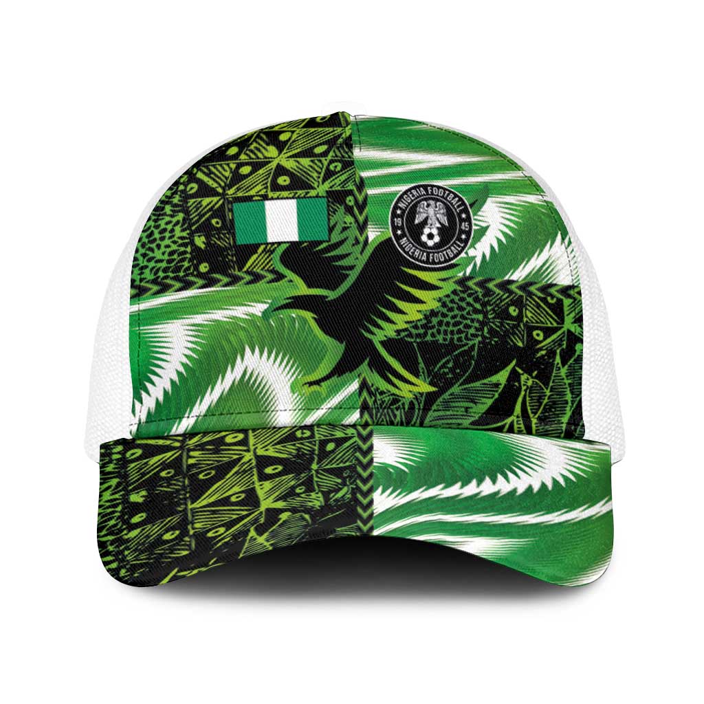 Nigeria Football Baseball Net Cap Super Eagles Spirit - Wonder Print Shop
