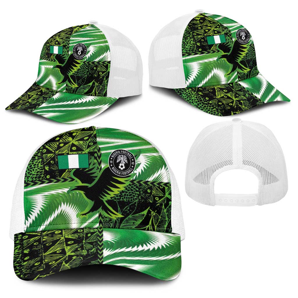 Nigeria Football Baseball Net Cap Super Eagles Spirit - Wonder Print Shop