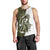 Funny Bigfoot Green Military Texture Fish Men Tank Top - Wonder Print Shop