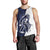 Funny Bigfoot Blue Military Texture Fish Men Tank Top - Wonder Print Shop