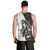 Funny Bigfoot Gray Military Texture Fish Men Tank Top - Wonder Print Shop