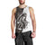 Funny Bigfoot Gray Military Texture Fish Men Tank Top - Wonder Print Shop