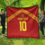 Custom Spain Football 2024 Road To The Champion Quilt Vamos a Espana