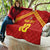 Custom Spain Football 2024 Road To The Champion Quilt Vamos a Espana