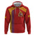 Custom Spain Football 2024 Road To The Champion Zip Hoodie Vamos a Espana - Wonder Print Shop