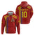 Custom Spain Football 2024 Road To The Champion Zip Hoodie Vamos a Espana - Wonder Print Shop