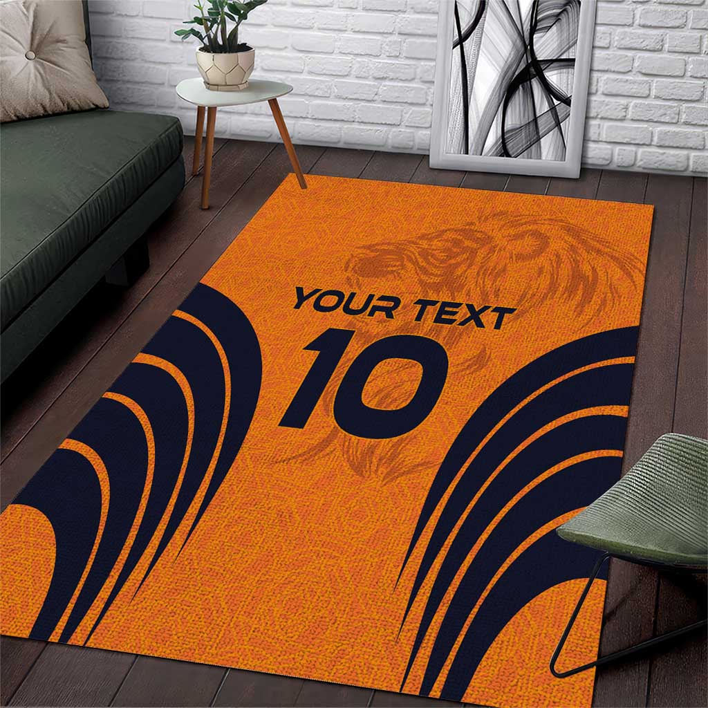 Custom Netherlands Football 2024 Road To The Champion Area Rug - Wonder Print Shop