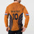 Custom Netherlands Football 2024 Road To The Champion Button Sweatshirt - Wonder Print Shop