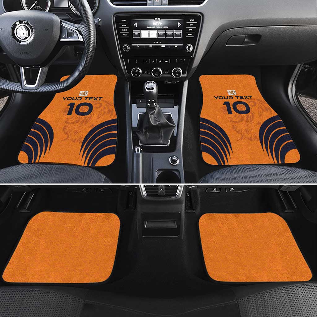 Custom Netherlands Football 2024 Road To The Champion Car Mats - Wonder Print Shop