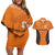 Custom Netherlands Football 2024 Road To The Champion Couples Matching Off Shoulder Short Dress and Hawaiian Shirt - Wonder Print Shop