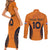 Custom Netherlands Football 2024 Road To The Champion Couples Matching Short Sleeve Bodycon Dress and Long Sleeve Button Shirt - Wonder Print Shop