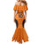 Custom Netherlands Football 2024 Road To The Champion Family Matching Mermaid Dress and Hawaiian Shirt - Wonder Print Shop