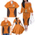 Custom Netherlands Football 2024 Road To The Champion Family Matching Off The Shoulder Long Sleeve Dress and Hawaiian Shirt - Wonder Print Shop