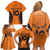 Custom Netherlands Football 2024 Road To The Champion Family Matching Off Shoulder Short Dress and Hawaiian Shirt - Wonder Print Shop