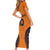 Custom Netherlands Football 2024 Road To The Champion Family Matching Short Sleeve Bodycon Dress and Hawaiian Shirt - Wonder Print Shop