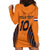 Custom Netherlands Football 2024 Road To The Champion Hoodie Dress - Wonder Print Shop