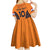 Custom Netherlands Football 2024 Road To The Champion Kid Short Sleeve Dress - Wonder Print Shop