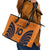 Custom Netherlands Football 2024 Road To The Champion Leather Tote Bag - Wonder Print Shop