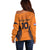 Custom Netherlands Football 2024 Road To The Champion Off Shoulder Sweater - Wonder Print Shop