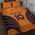 Custom Netherlands Football 2024 Road To The Champion Quilt Bed Set