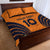 Custom Netherlands Football 2024 Road To The Champion Quilt Bed Set