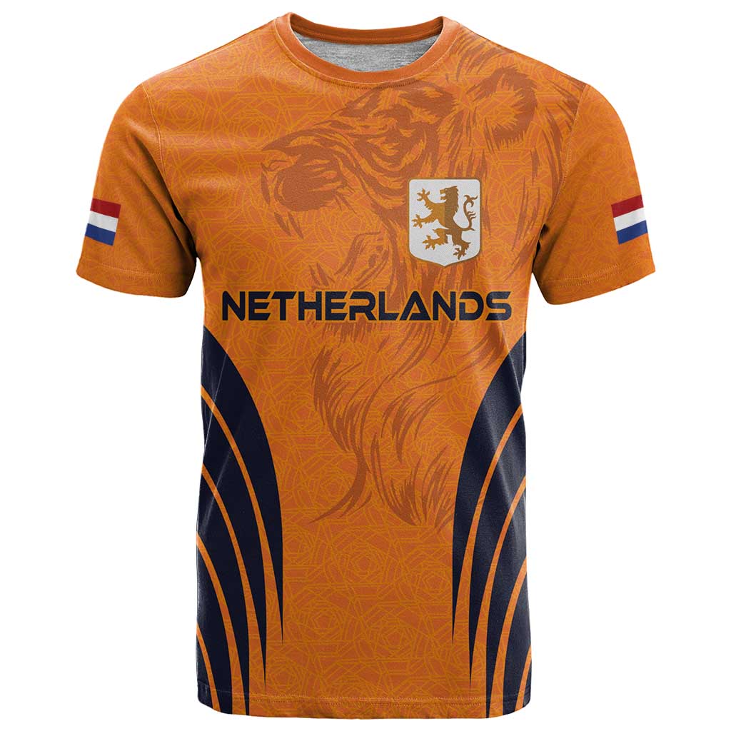 Custom Netherlands Football 2024 Road To The Champion T Shirt