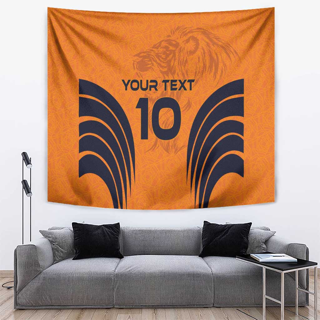 Custom Netherlands Football 2024 Road To The Champion Tapestry