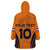 Custom Netherlands Football 2024 Road To The Champion Wearable Blanket Hoodie - Wonder Print Shop