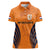 Custom Netherlands Football 2024 Road To The Champion Women Polo Shirt