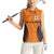 Custom Netherlands Football 2024 Road To The Champion Women Sleeveless Polo Shirt