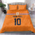 Custom Netherlands Football 2024 Road To The Champion Bedding Set Oranje Holland Clockwork Orange The Flying Home Color - Wonder Print Shop