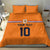 Custom Netherlands Football 2024 Road To The Champion Bedding Set Oranje Holland Clockwork Orange The Flying Home Color - Wonder Print Shop